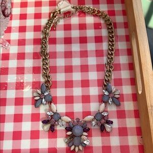 Elegant Floral Statement Necklace
